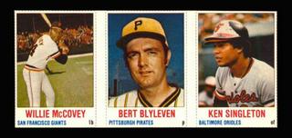 Bert Blyleven, Ken Singleton, Willie McCovey