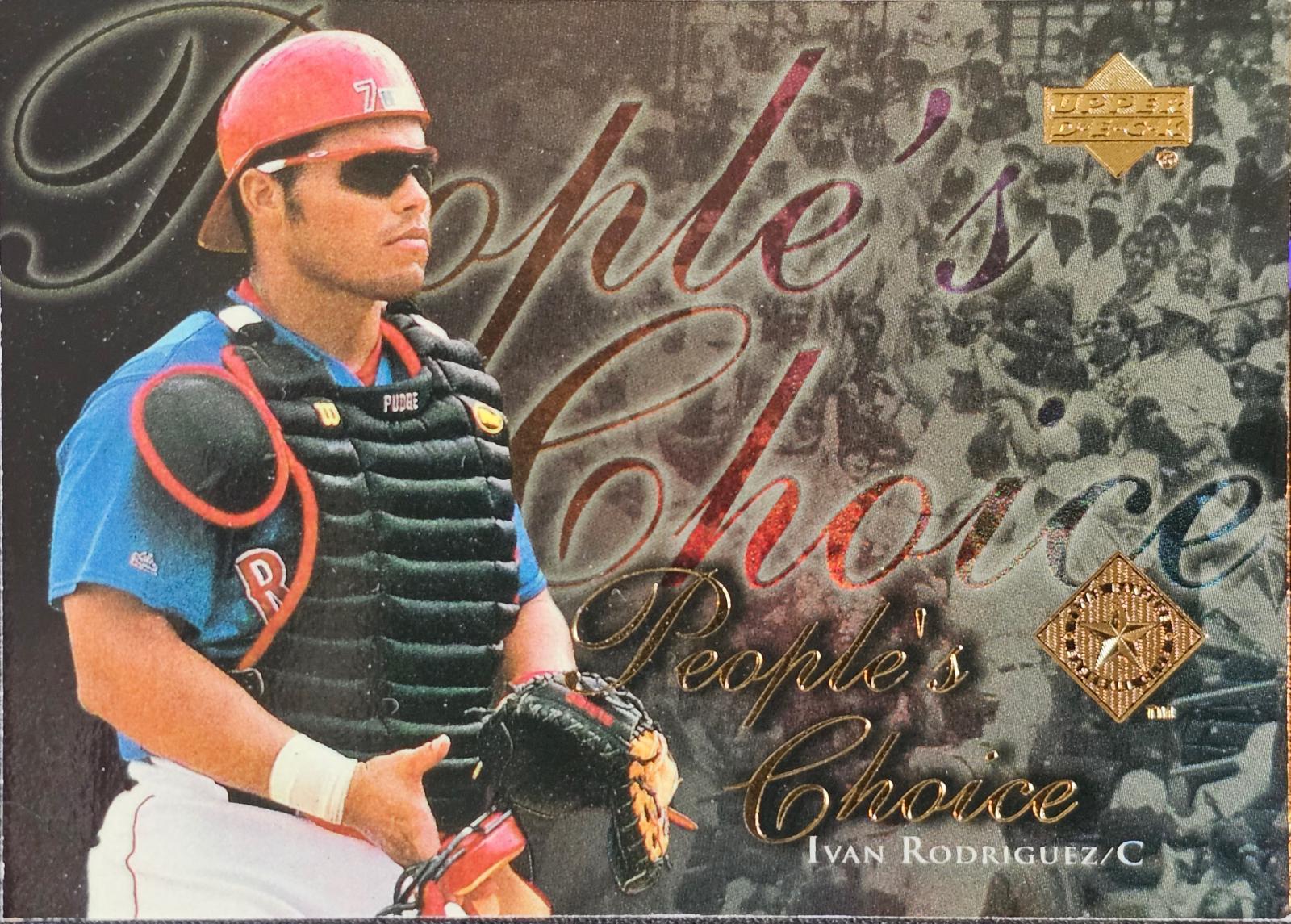 Ivan Rodriguez #PC7 Baseball Cards 2000 Upper Deck the People's Choice