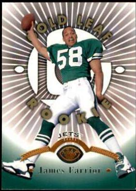 James Farrior #168 Football Cards 1997 Leaf