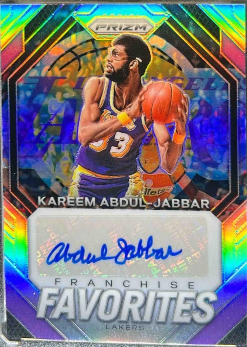Kareem Abdul-Jabbar [Silver Prizm] #FF-KAJ