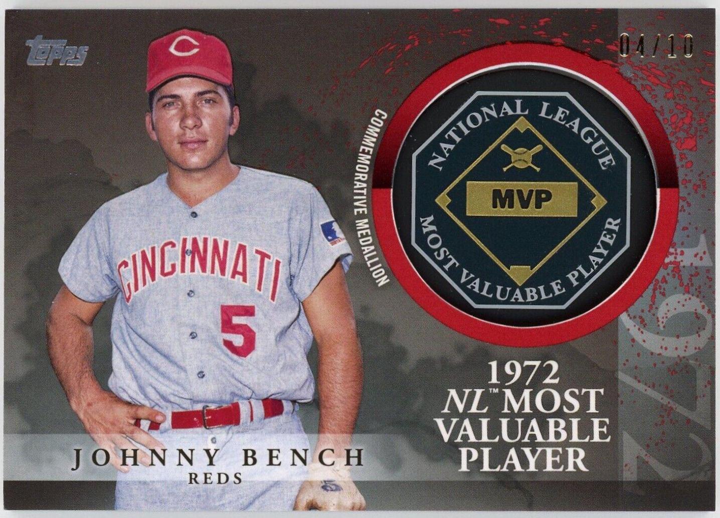 Johnny Bench [Red] #MVP-JB