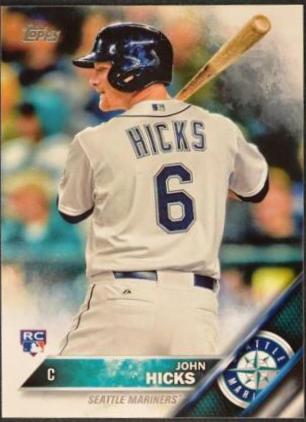 John Hicks #22 Baseball Cards 2016 Topps
