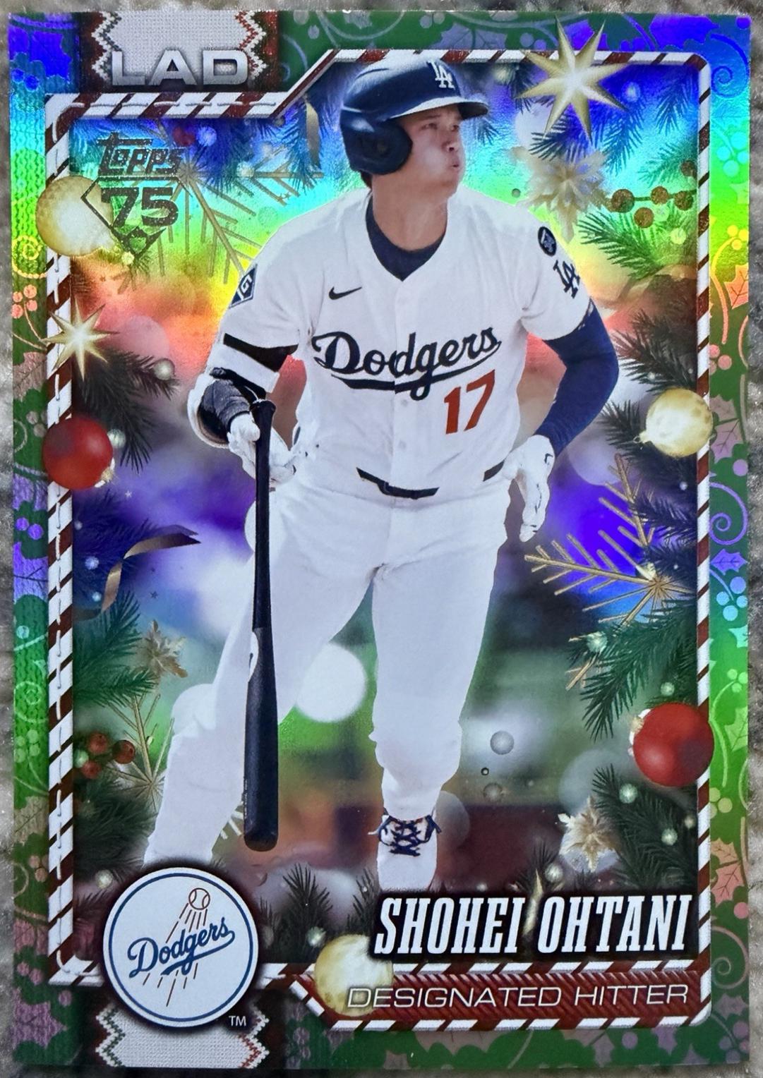 Shohei Ohtani [Snow Days] #H100 Prices | 2026 Topps Holiday | Baseball ...