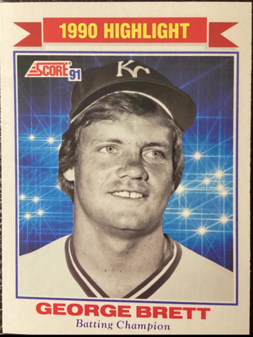 George Brett #769 Baseball Cards 1991 Score