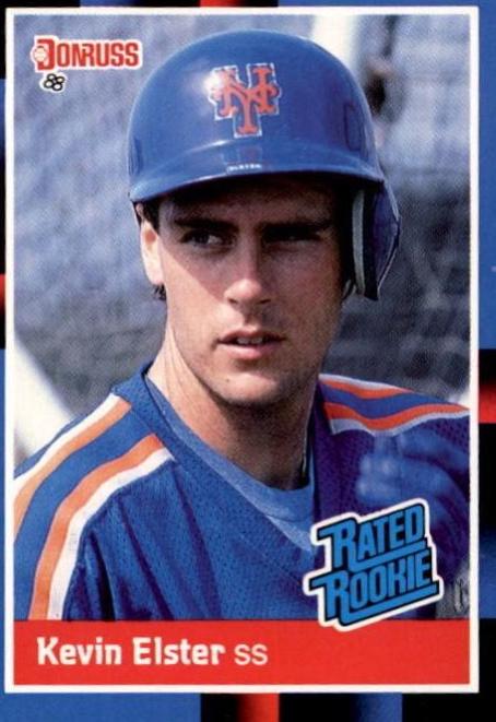Kevin Elster #37 Baseball Cards 1988 Donruss