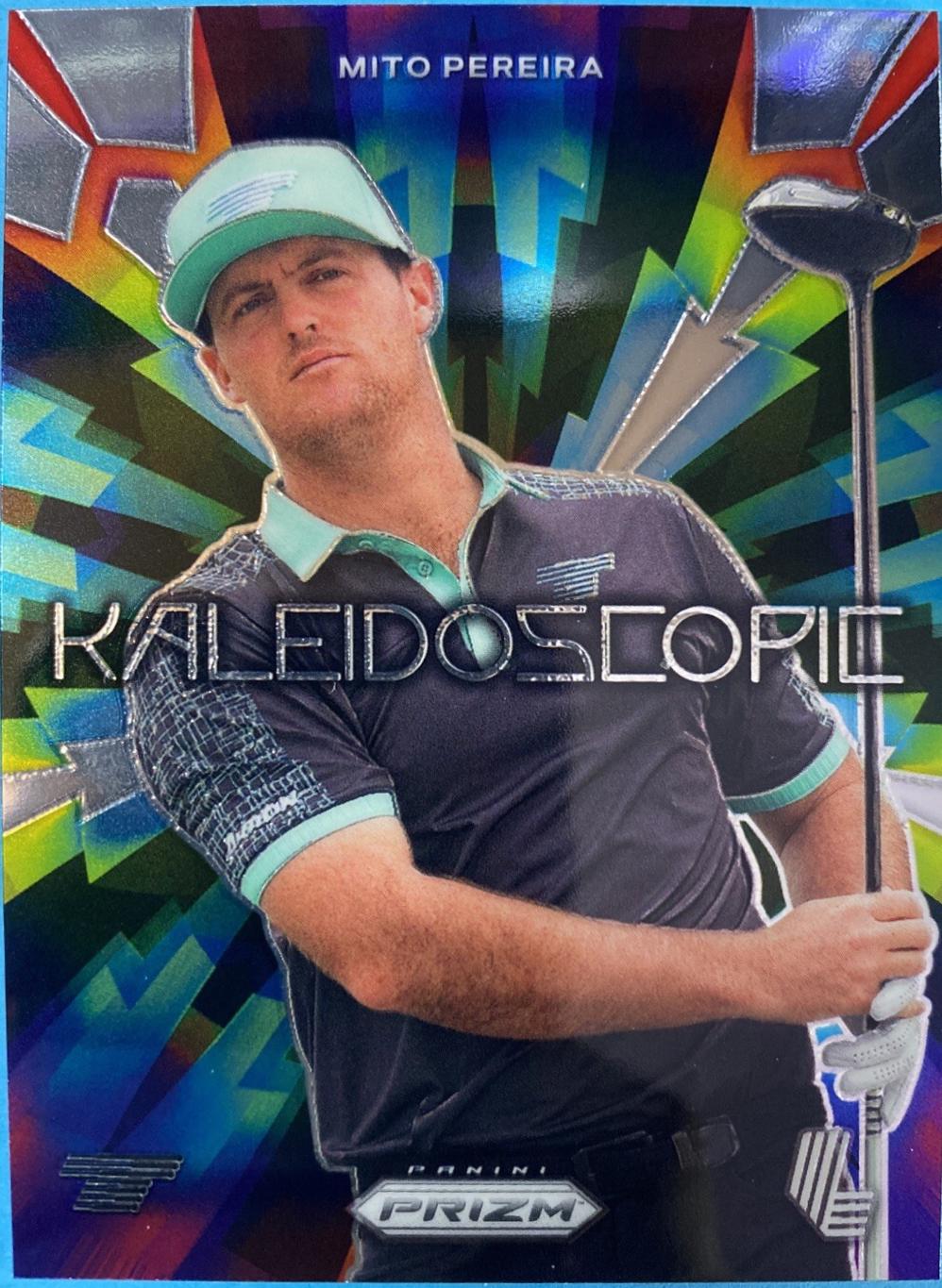 Mito Pereira #5 Golf Cards 2024 Panini Prizm LIV Kaleidoscopic