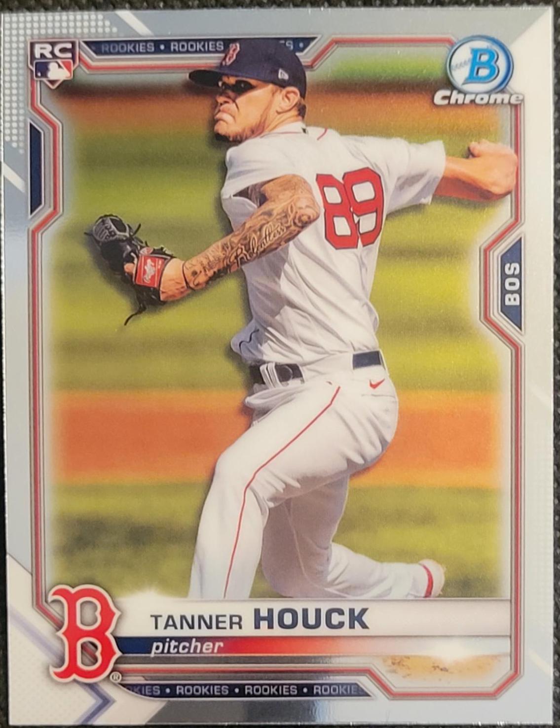 Tanner Houck #13 Baseball Cards 2021 Bowman Chrome
