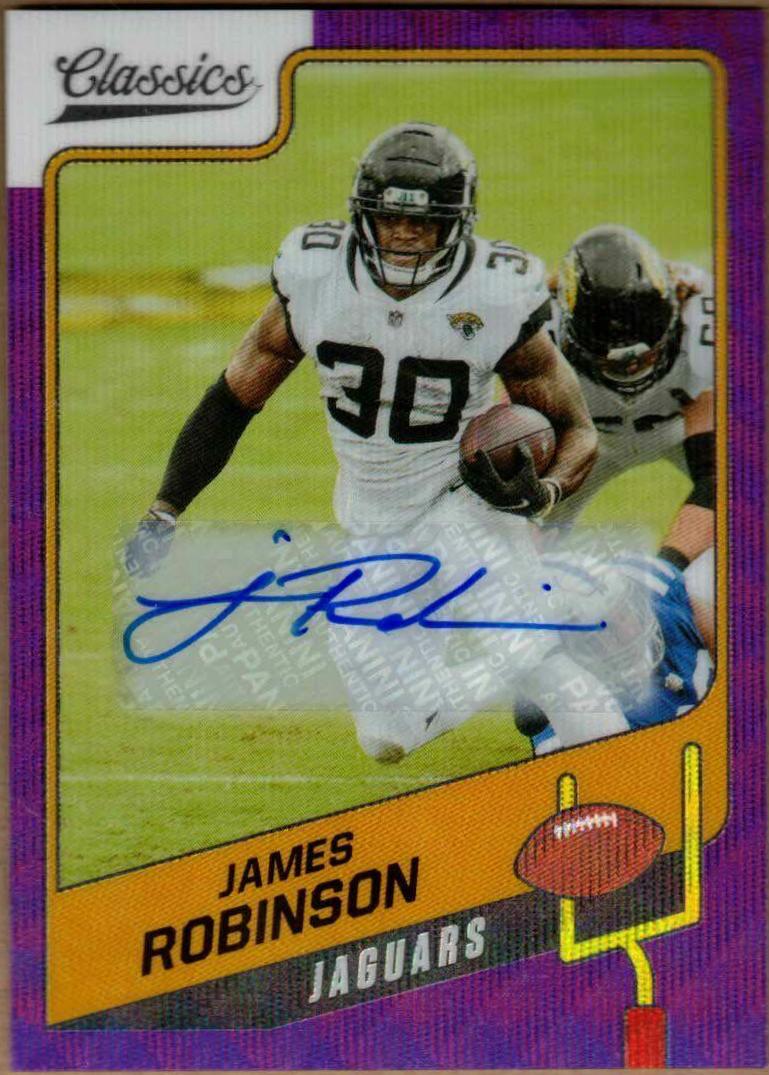 James Robinson #2 Football Cards 2021 Panini Classics