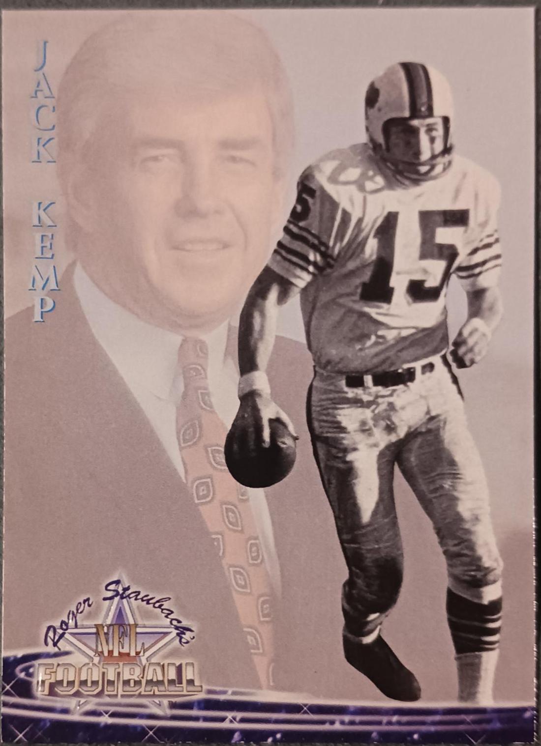 Jack Kemp #7 Football Cards 1994 Ted Williams Co