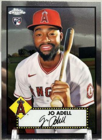 Jo Adell #19 Baseball Cards 2021 Topps Chrome Platinum Anniversary