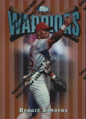 Reggie Sanders #14 Baseball Cards 1997 Finest