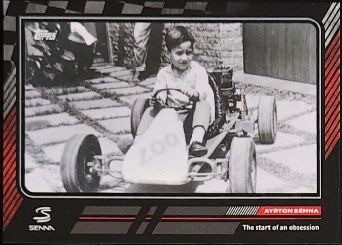 Ayrton Senna Racing Cards 2023 Topps The Story of Senna