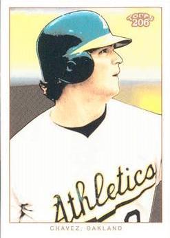 Eric Chavez #81 Baseball Cards 2002 Topps 206