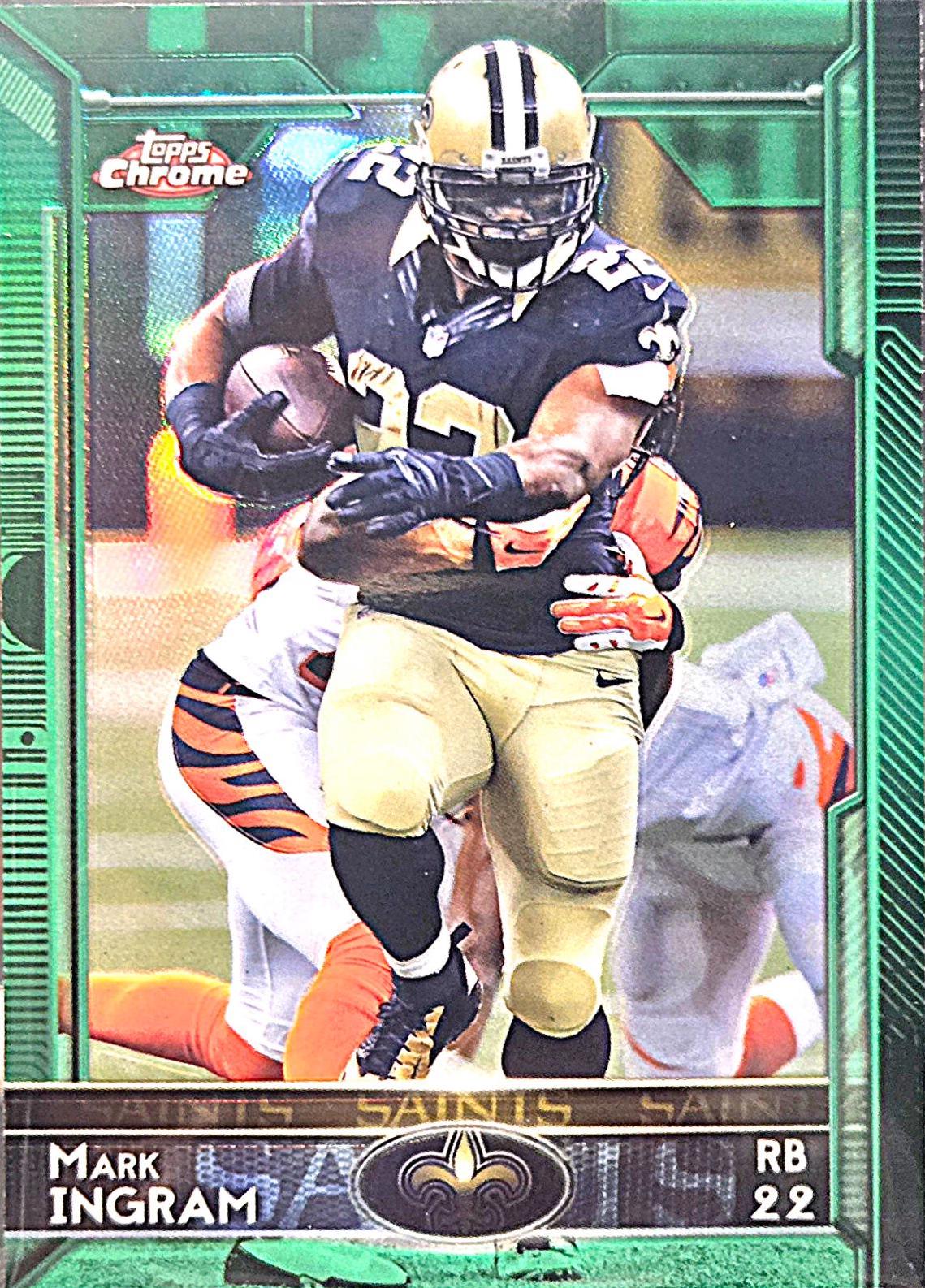 Mark Ingram [Green Refractor] #62