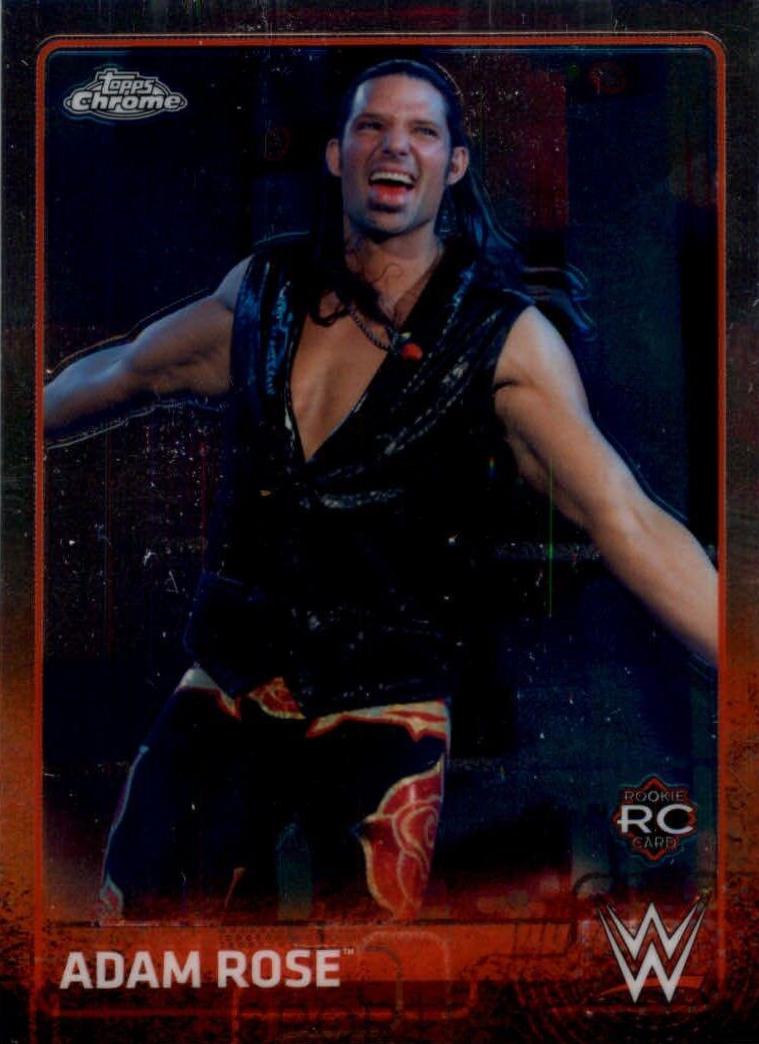Adam Rose #1 Wrestling Cards 2015 Topps Chrome WWE