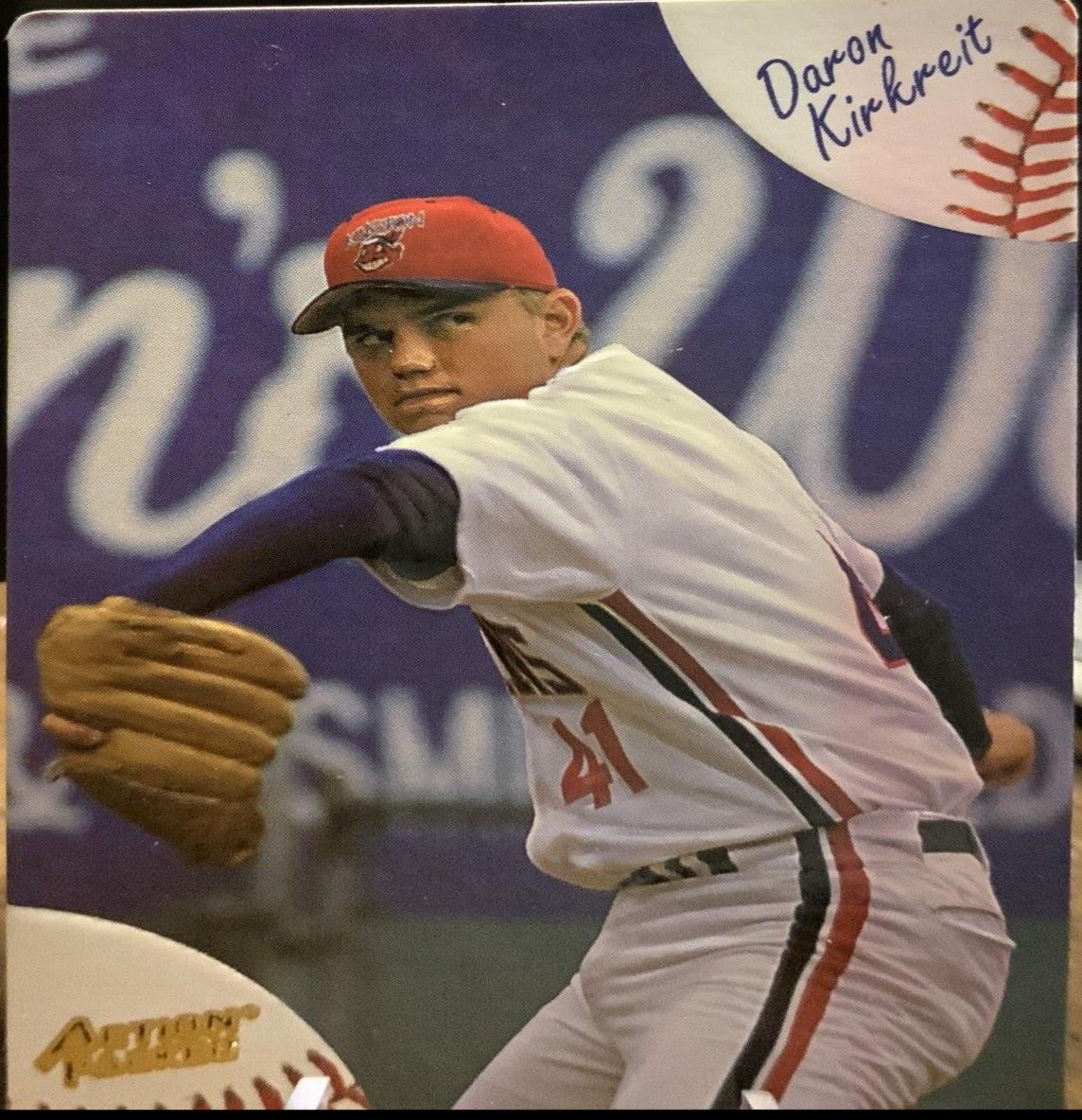 Daron Kirkreit #9 Baseball Cards 1994 Action Packed Minors