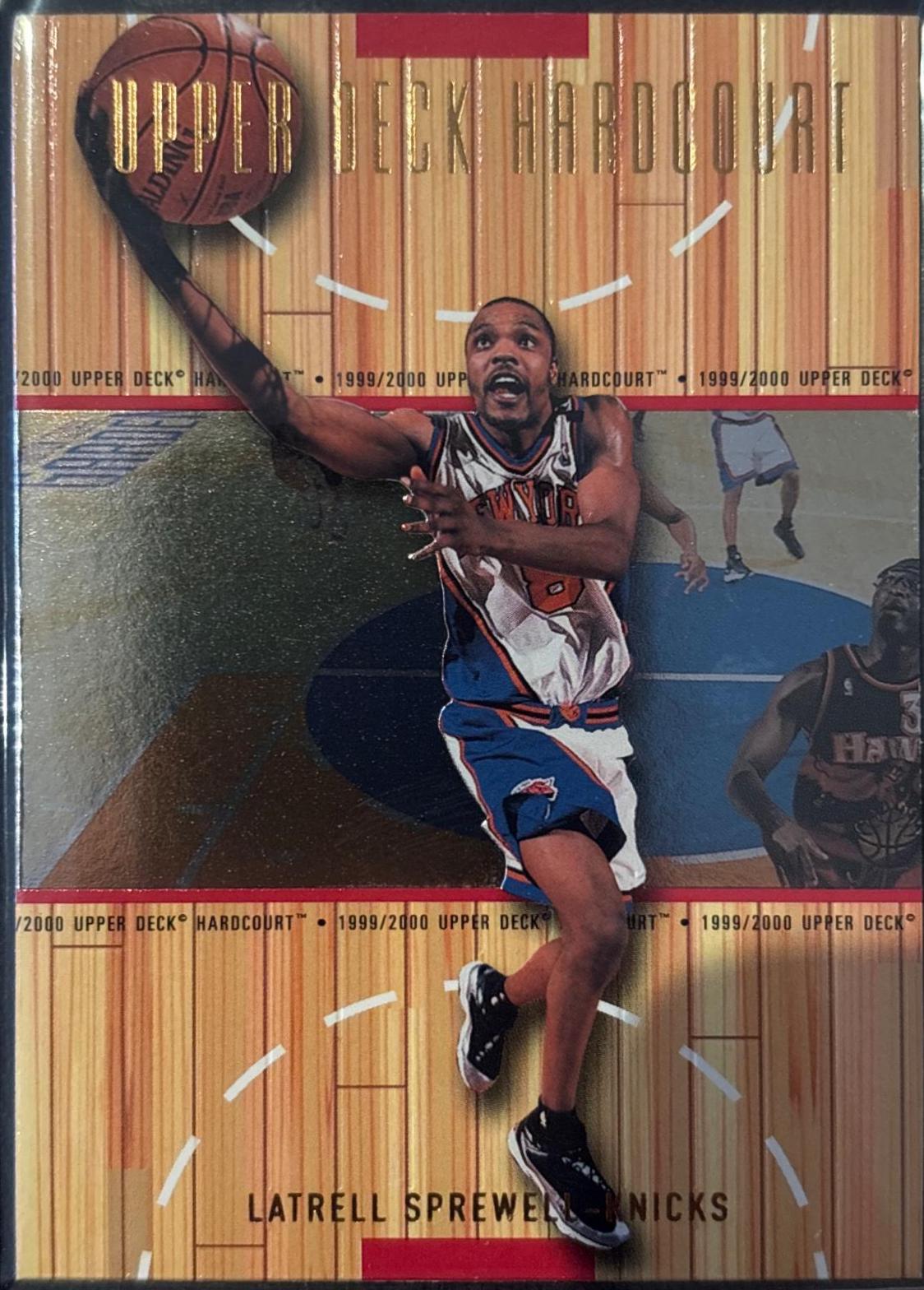Latrell Sprewell #35 Basketball Cards 1999 Upper Deck Hardcourt