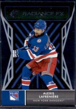 Alexis Lafreniere #RFX-19 Hockey Cards 2021 SPx Radiance FX