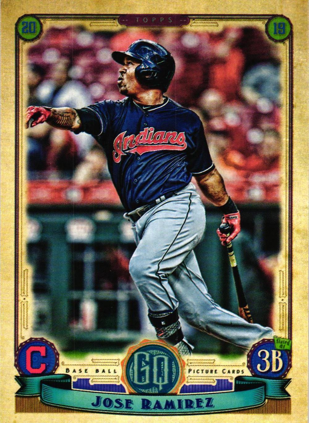 Jose Ramirez #227 2019 Topps Gypsy Queen Baseball