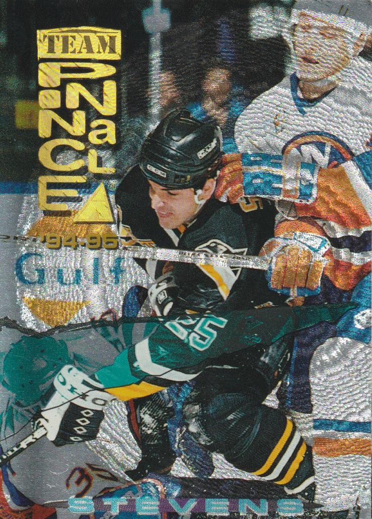 Stevens & Robitaille #TP7 Hockey Cards 1994 Pinnacle Team Pinnacle