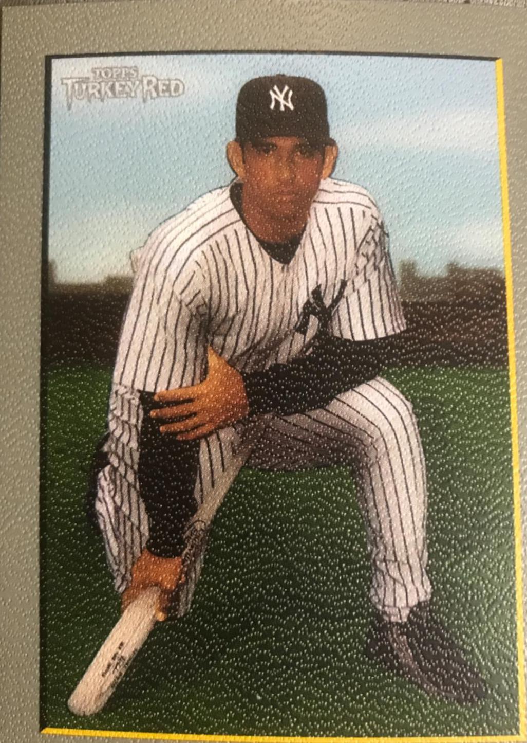 Jorge Posada #333 Baseball Cards 2006 Topps Turkey Red