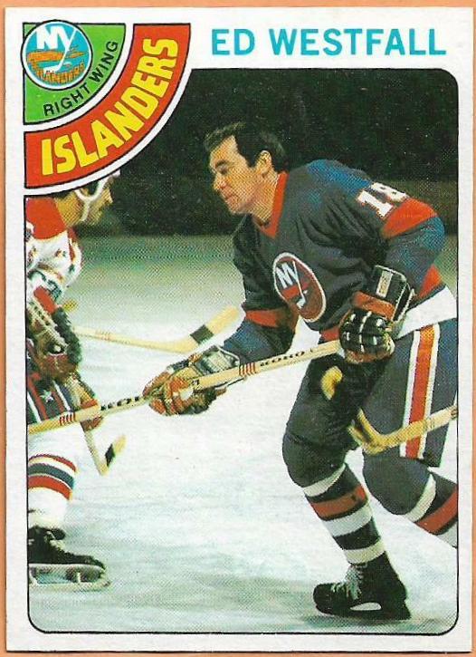 Ed Westfall #232 Hockey Cards 1978 Topps