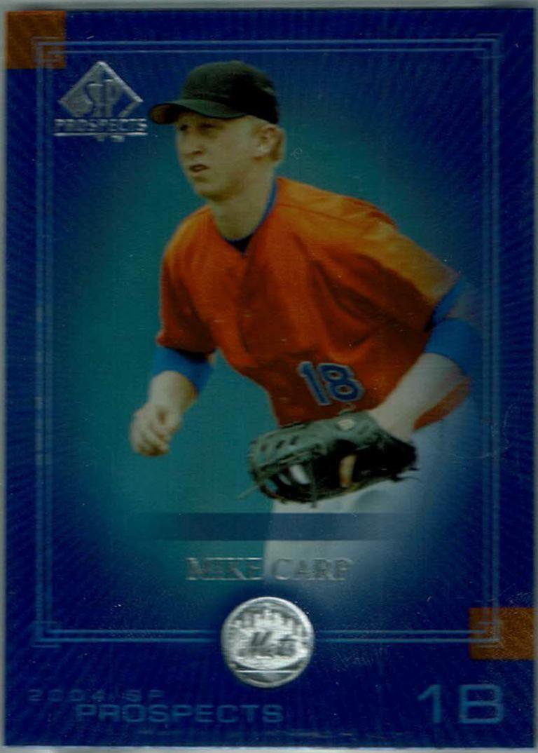 Mike Carp #241 Baseball Cards 2004 SP Prospects
