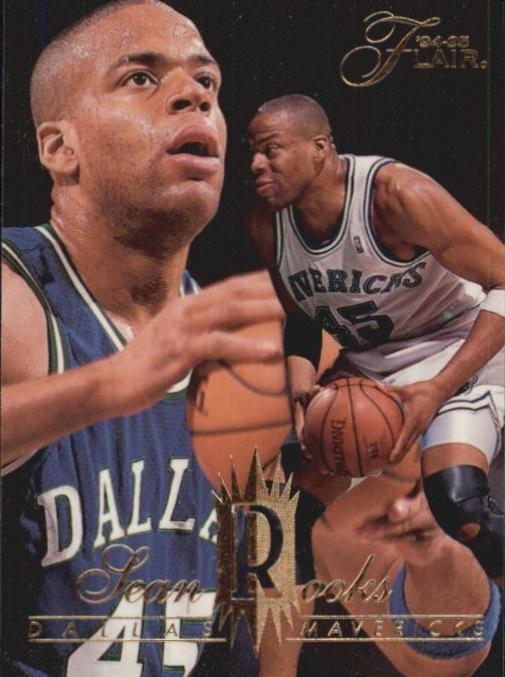 Sean Rooks #36 Basketball Cards 1994 Flair