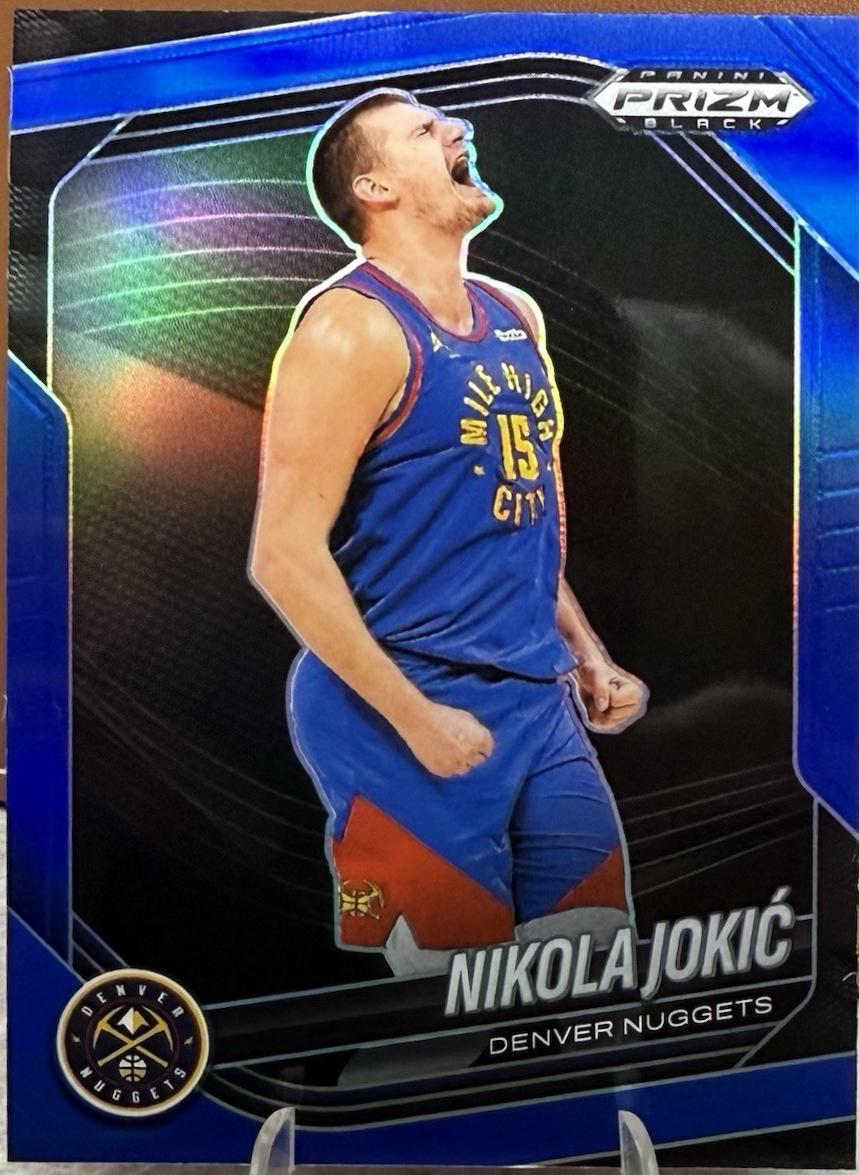 Nikola Jokic #43 2024-25 Panini Prizm Black Basketball