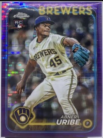 Abner Uribe [Sonar Purple Refractor] #276