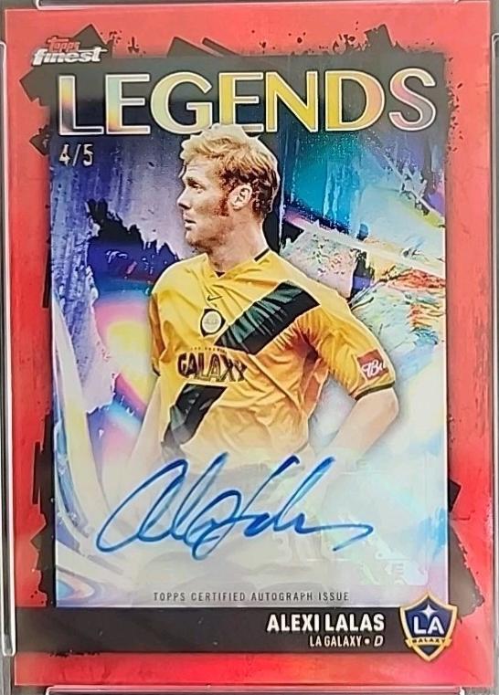 Alexi Lalas [Red Refractor] #FLA-AL Prices | 2024 Topps Finest MLS