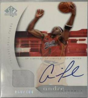 Andre Iguodala Limited Warm Ups Autograph