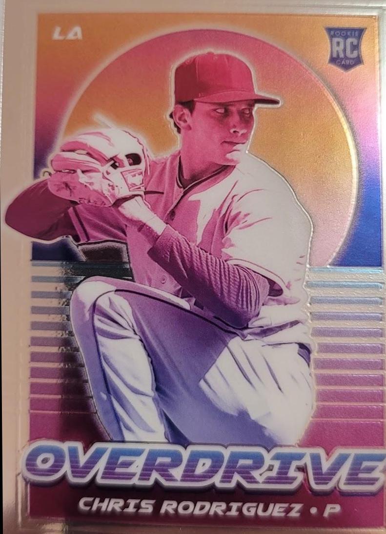 Chris Rodriguez #3 Baseball Cards 2021 Panini Chronicles Overdrive