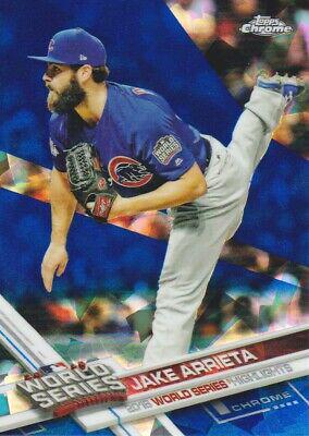 Jake Arrieta #18 Baseball Cards 2017 Topps Chrome Sapphire