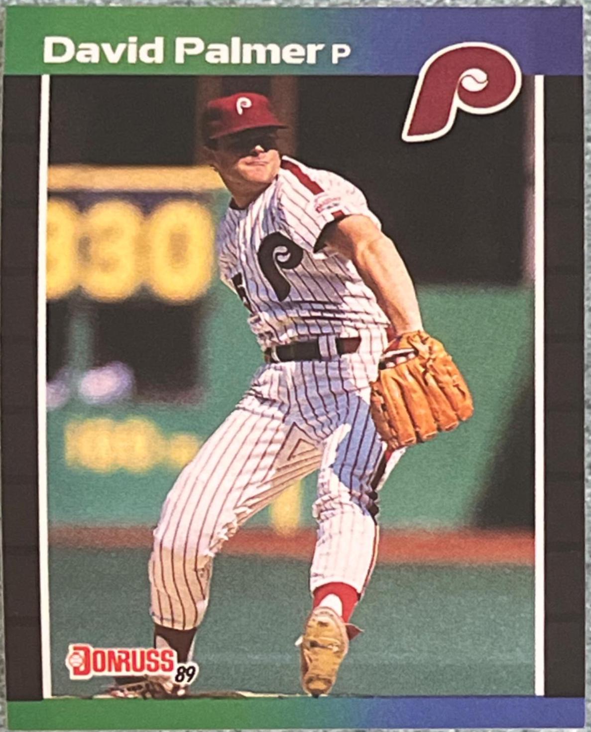 David Palmer #133 Baseball Cards 1989 Donruss