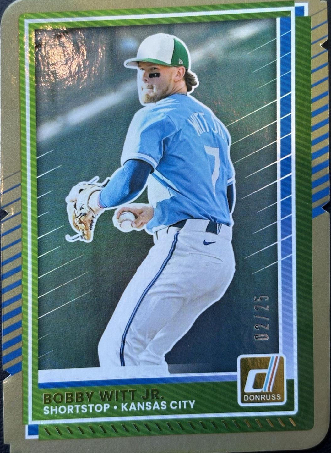 Bobby Witt Jr. [Gold Die-Cut] #27