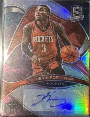 Kevin Porter Jr. #S-KPJ Basketball Cards 2021 Panini Spectra Signatures