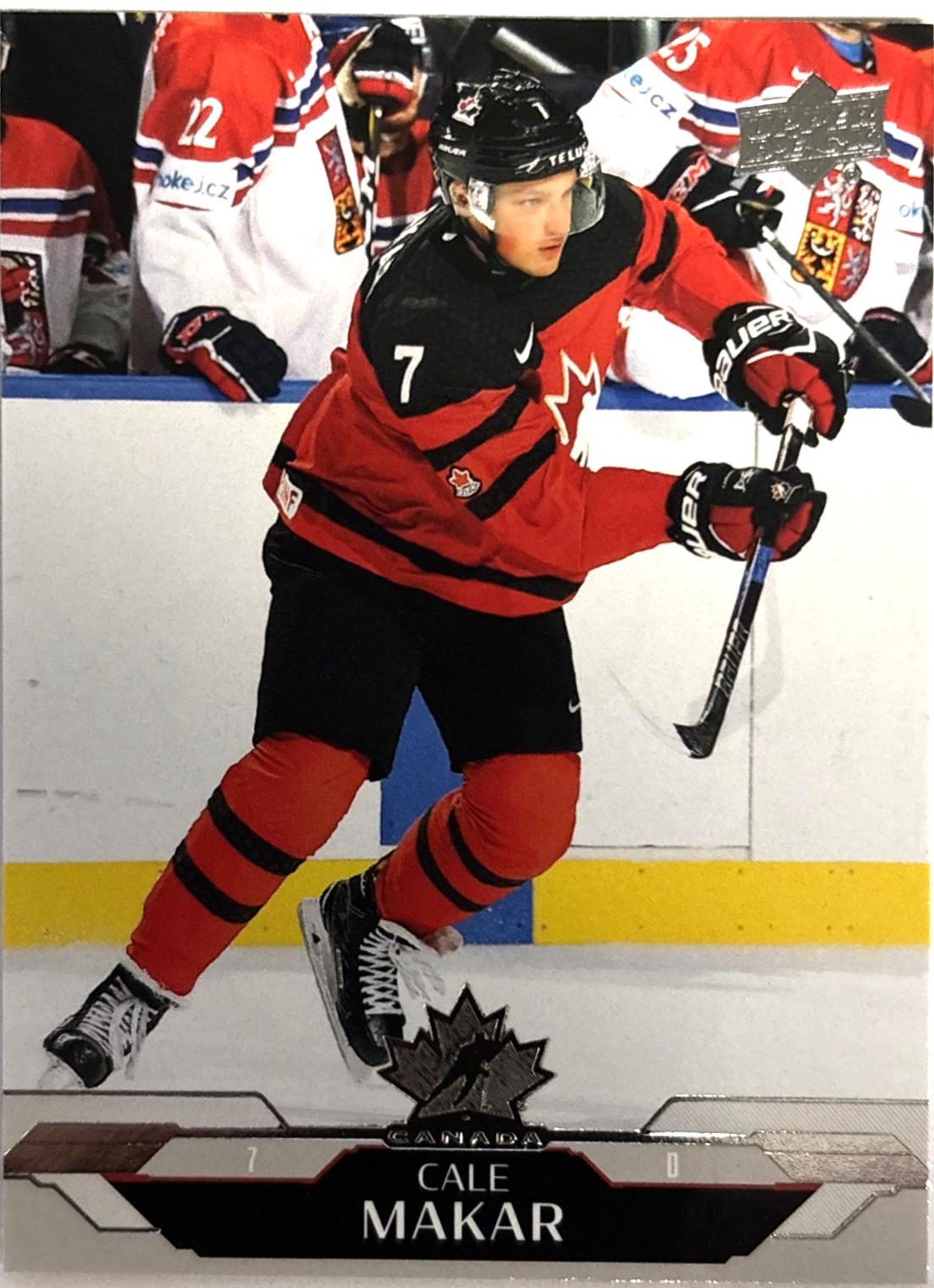 Cale Makar #109 2026 Upper Deck Team Canada Hockey