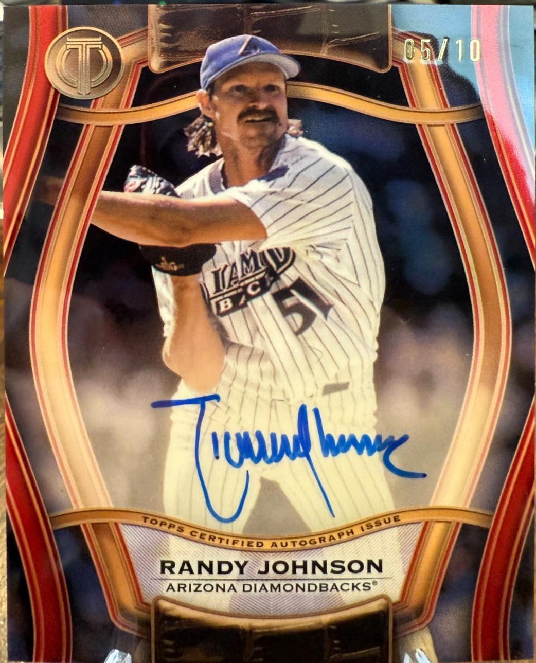 Randy Johnson [Red] #PTGA-RJ