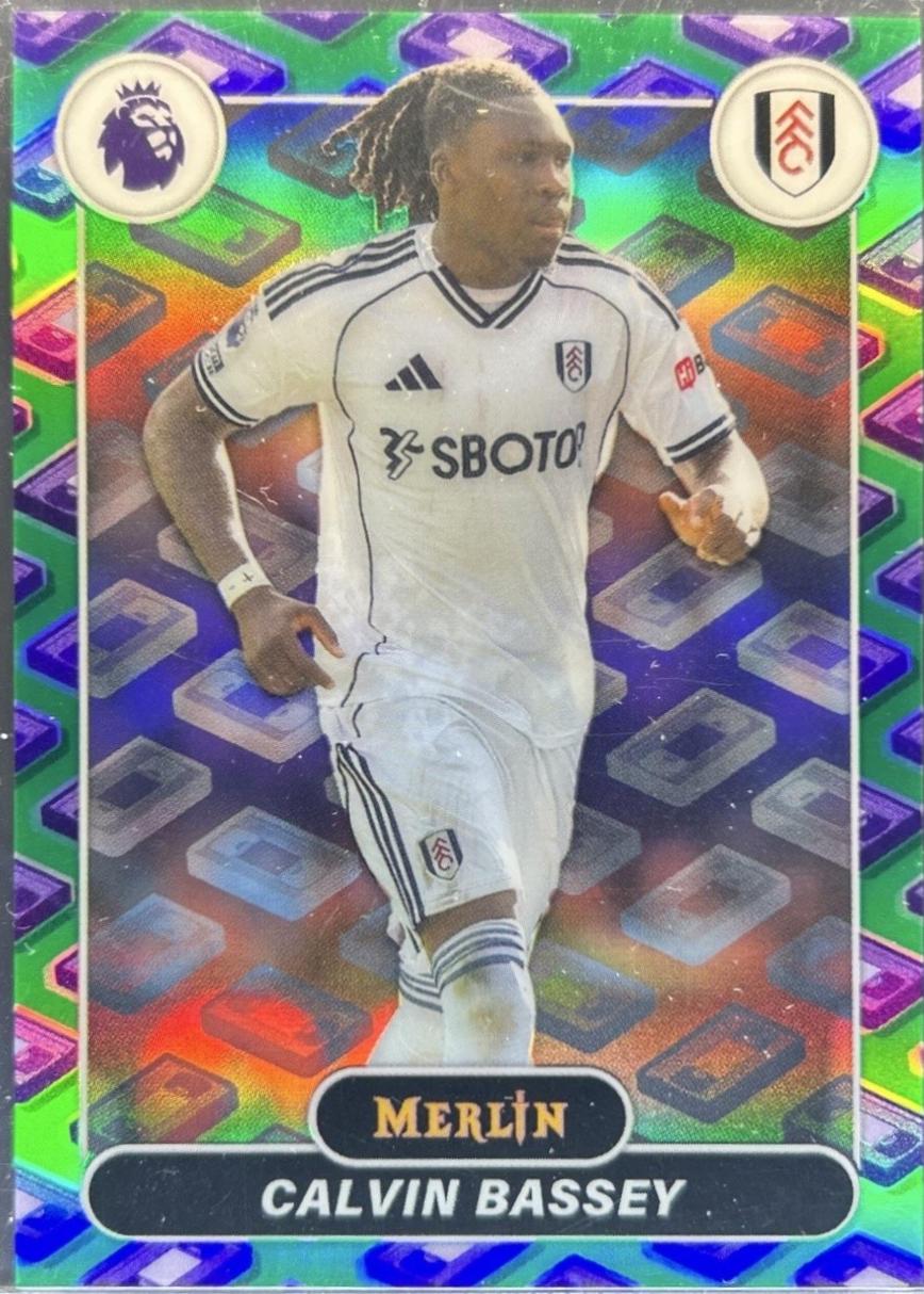 Calvin Bassey #96 2026 Topps Merlin Premier League