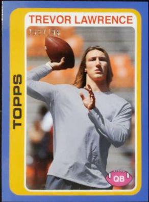Trevor Lawrence [Blue] #18