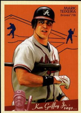 Mark Teixeira #7 Baseball Cards 2008 Upper Deck Goudey
