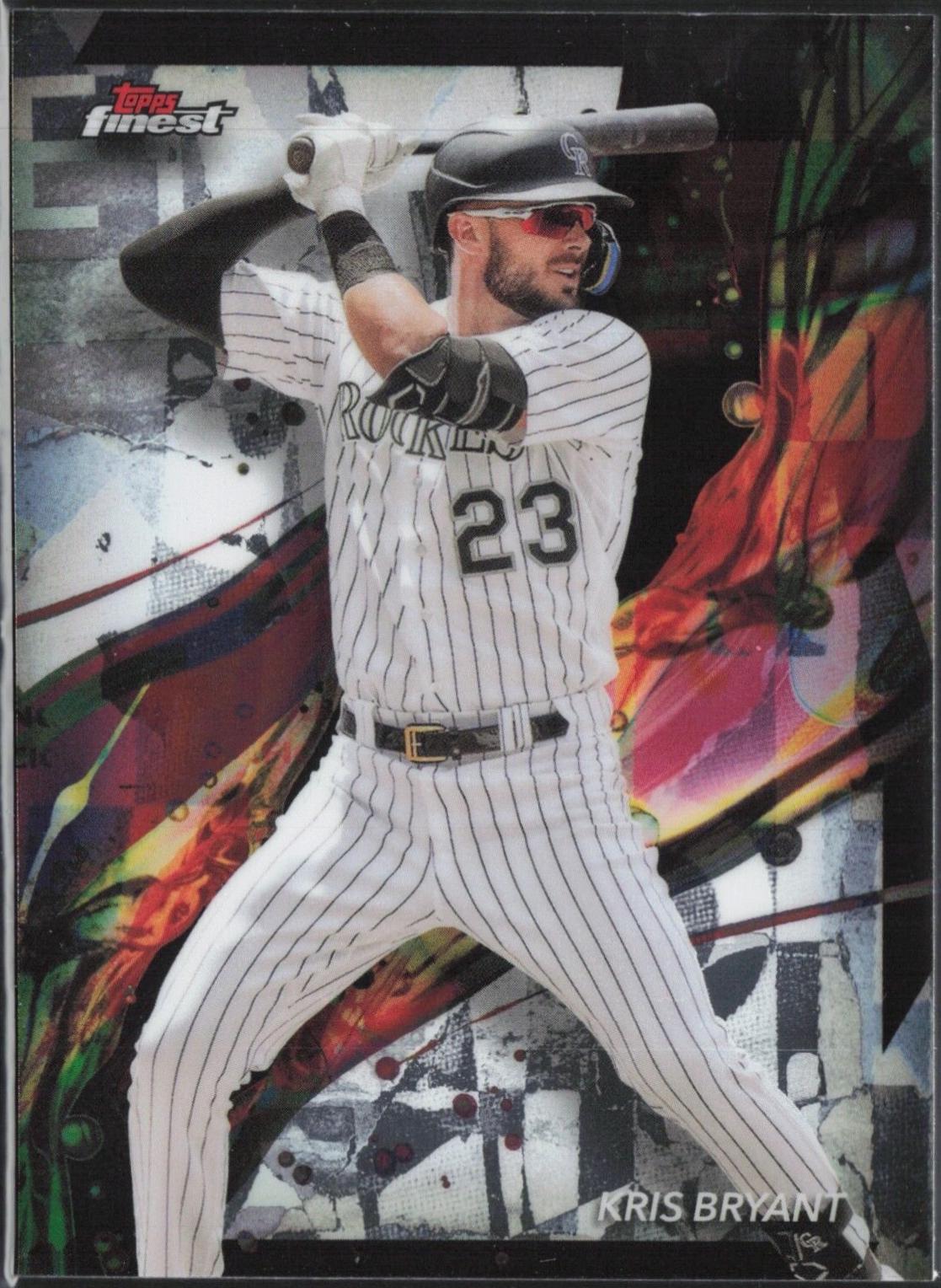 Kris Bryant #3 Baseball Cards 2024 Topps Finest