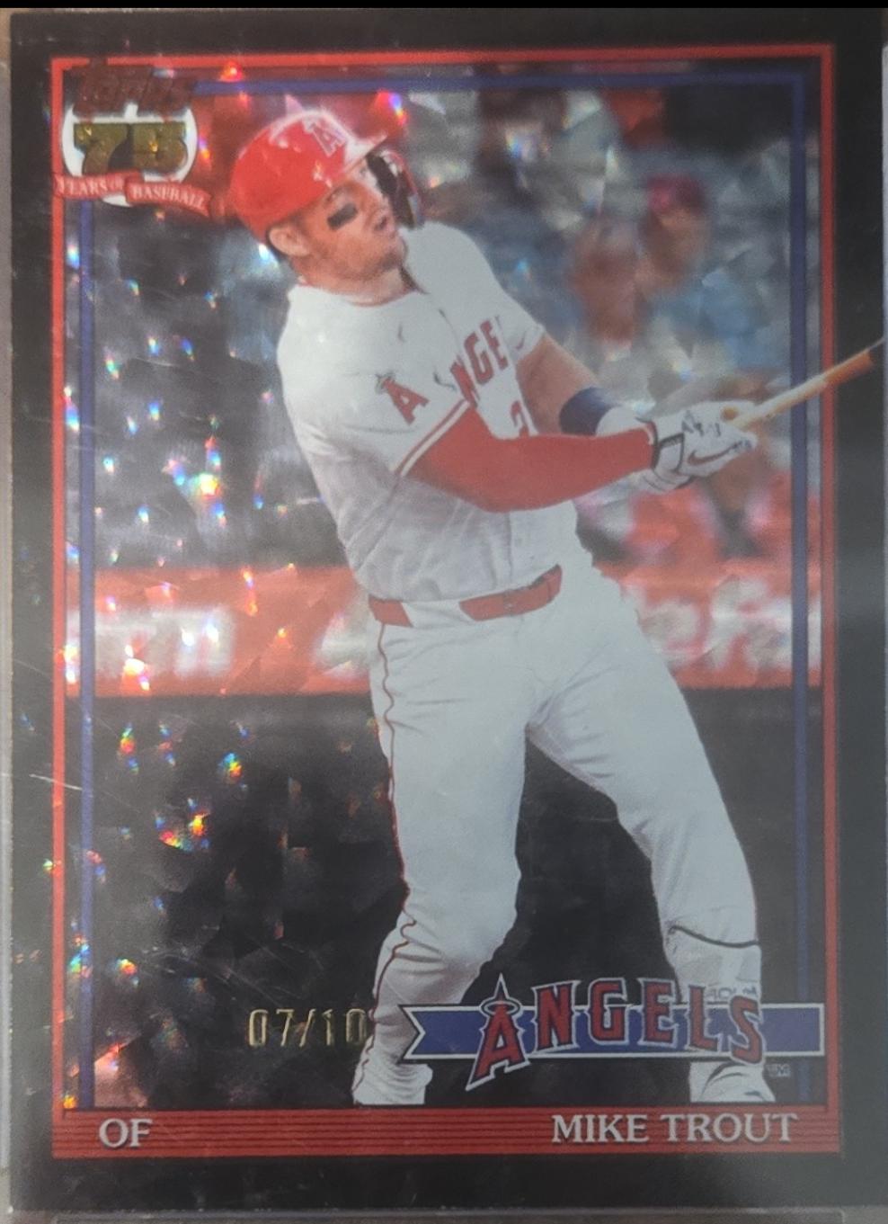 Mike Trout [Black] #T91-1