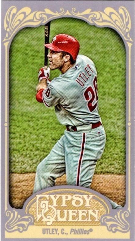 Chase Utley #286 2012 Topps Gypsy Queen Baseball