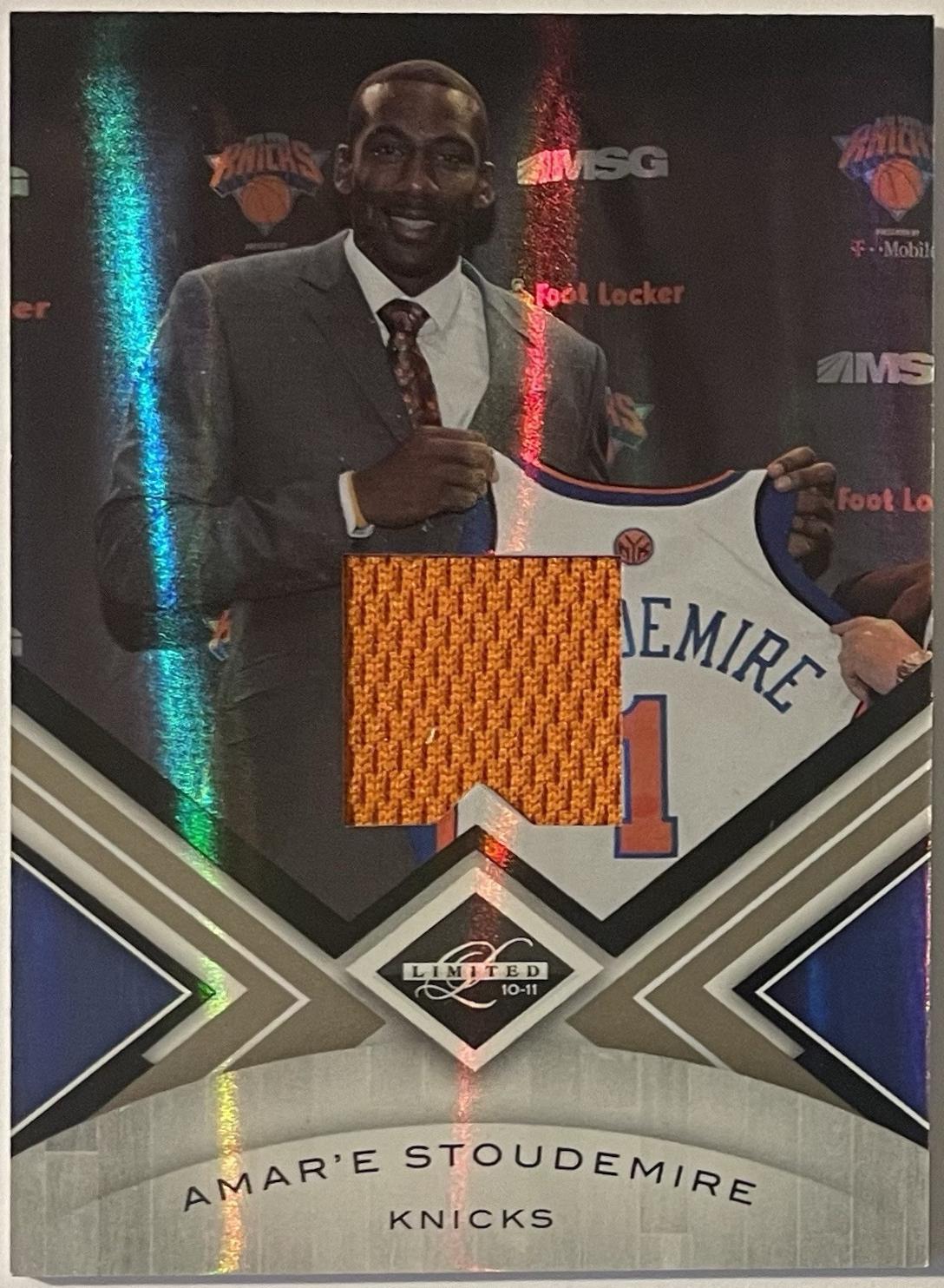 Amare Stoudemire #8 Basketball Cards 2010 Panini Limited