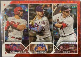 Austin Riley, Kyle Schwarber, Pete Alonso