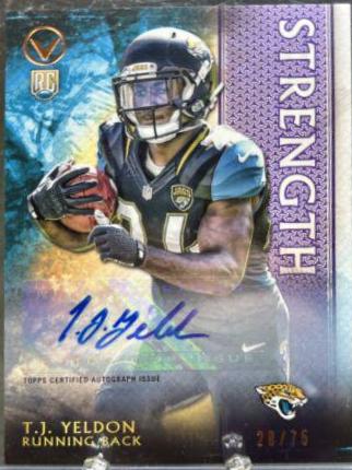 T.J. Yeldon [Autograph Strength] #126