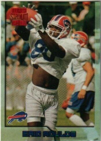 Eric Moulds #347 Football Cards 1996 Stadium Club