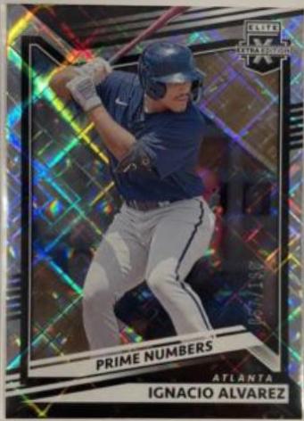 Ignacio Alvarez [Prime Numbers A] #155 Prices | 2022 Panini Elite Extra ...